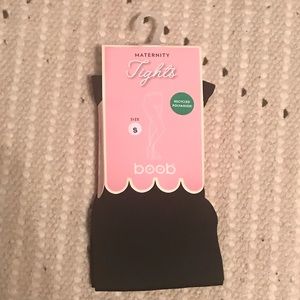 Sustainable Nontoxic Maternity Tights Black